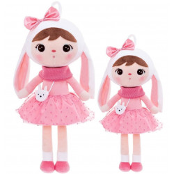 Papusa Personalizata S, M, XL | Metoo Bunny with Bow